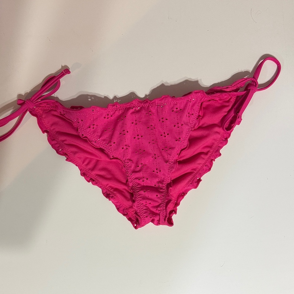 No Boundaries Pink Bikini Bottom